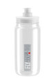 ELITE Bidon kolarski - FLY 550 ml - przezroczysty/szary