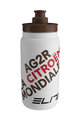 ELITE Bidon kolarski - FLY AG2R 550ml - biały/brązowy
