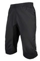 Krótkie spodnie kolarskie bez szelek - HUMMVEE WATERPROOF - czarny