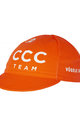 Czapka kolarska - CCC 2019 RACE - pomarańczowy