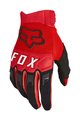 FOX Kolarskie rękawiczki z długimi palcami - DIRTPAW GLOVE - czarny/czerwony