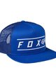 FOX Czapka kolarska - PINNACLE SNAPBACK - niebieski