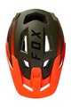 FOX Kask kolarski - SPEEDFRAME PRO FADE - pomarańczowy/zielony