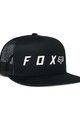 FOX Czapka kolarska - ABSOLUTE MESH SNAPBACK - czarny