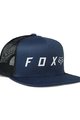 FOX Czapka kolarska - ABSOLUTE MESH SNAPBACK - czarny/niebieski