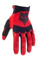 FOX Kolarskie rękawiczki z długimi palcami - DIRTPAW - czarny/czerwony