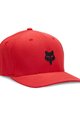FOX Czapka kolarska - FOX HEAD SELECT FLEXFIT - czerwony