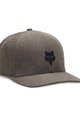 FOX Czapka kolarska - FOX HEAD SELECT FLEXFIT - czarny/antracyt