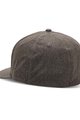 FOX Czapka kolarska - FOX HEAD SELECT FLEXFIT - czarny/antracyt