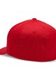 FOX Czapka kolarska - FOX HEAD FLEXFIT - czerwony