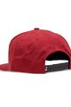 FOX Czapka kolarska - FOX HEAD SNAPBACK - czerwony