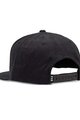 FOX Czapka kolarska - FOX HEAD SNAPBACK - czarny