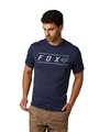 FOX Kolarska koszulka z krótkim rękawem - PINNACLE DRIRELEASE® - niebieski