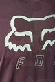 FOX Zimowa koszulka kolarska z długim rękawem - RANGER - bordowy