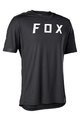 FOX Koszulka kolarska z krótkim rękawem - RANGER MOTH - czarny