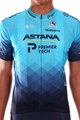 GIORDANA Koszulka kolarska z krótkim rękawem - ASTANA 2021 VERO PRO - turkusowy