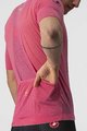 CASTELLI Koszulka kolarska z krótkim rękawem - GIRO '21 MAGLIA ROSA - różowy