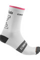 CASTELLI Kolarskie klasyczne skarpetki - GIRO 2019 - biały