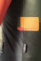 GOBIK Zimowa koszulka kolarska z długim rękawem - SUPERCOBBLE - pomarańczowy/zielony