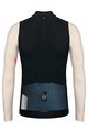 GOBIK Zimowa koszulka kolarska z długim rękawem - PACER BLEND - niebieski/czarny/kość słoniowa