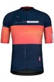 GOBIK Koszulka kolarska z krótkim rękawem - CX PRO 2.0 - pomarańczowy/niebieski