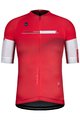 GOBIK Koszulka kolarska z krótkim rękawem - CX PRO 2.0 - biały/czerwony