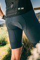 GOBIK Krótkie spodnie kolarskie z szelkami - ABSOLUTE 5.0 K10 - szary