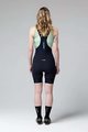 GOBIK Krótkie spodnie kolarskie z szelkami - MATT K9 LADY - niebieski