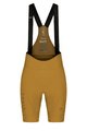 GOBIK Krótkie spodnie kolarskie z szelkami - MATT K9 LADY - żółty