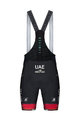 GOBIK Krótkie spodnie kolarskie z szelkami - UAE 2021 LIMITED 4.1 - czarny