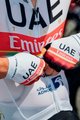 GOBIK Kolarskie rękawiczki z krótkimi palcami - UAE 2022 RIVAL - czerwony/biały