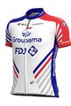 ALÉ Koszulka kolarska z krótkim rękawem - GROUPAMA FDJ 2020 - niebieski/czerwony/biały