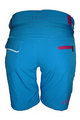 HAVEN Krótkie spodnie kolarskie bez szelek - AMAZON LADY - niebieski
