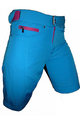 HAVEN Krótkie spodnie kolarskie bez szelek - AMAZON LADY - niebieski
