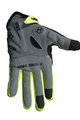 HAVEN Kolarskie rękawiczki z długimi palcami - DEMO LONG - zielony/czarny