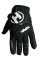 HAVEN Kolarskie rękawiczki z długimi palcami - DEMO LONG - czarny/biały
