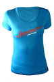 HAVEN Koszulka kolarska z krótkim rękawem - AMAZON LADY MTB - czerwony/niebieski