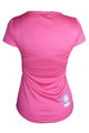 HAVEN Koszulka kolarska z krótkim rękawem - AMAZON LADY MTB - różowy