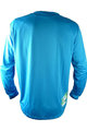 HAVEN Letnia koszulka kolarska z długim rękawem - NAVAHO LONG MTB - niebieski/zielony