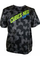 HAVEN Kolarska koszulka i spodnie MTB - CUBES NEO - niebieski/czarny