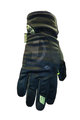 HAVEN Kolarskie rękawiczki z długimi palcami - KINGSIZE WINTER - czarny/zielony