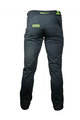 HAVEN Długie spodnie kolarskie bez szelek - ENERGIZER POLAR - zielony/czarny