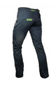 HAVEN Długie spodnie kolarskie bez szelek - ENERGIZER POLAR - zielony/czarny