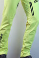 HAVEN Długie spodnie kolarskie bez szelek - ENERGIZER POLAR - żółty