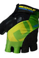 HAVEN Kolarskie rękawiczki z krótkimi palcami - SINGLETRAIL - czarny/zielony