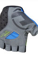 HAVEN Kolarskie rękawiczki z krótkimi palcami - SINGLETRAIL - czarny/niebieski