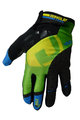 HAVEN Kolarskie rękawiczki z długimi palcami - SINGLETRAIL LONG - czarny/zielony