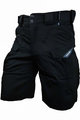 HAVEN Krótkie spodnie kolarskie bez szelek - CUBES BLACKIES - czarny