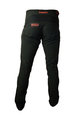HAVEN Długie spodnie kolarskie bez szelek - ENERGIZER LONG  - czarny/czerwony