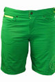 HAVEN Krótkie spodnie kolarskie bez szelek - AMAZON LADY - zielony/żółty
